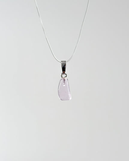 Kunzit Kettenanhänger