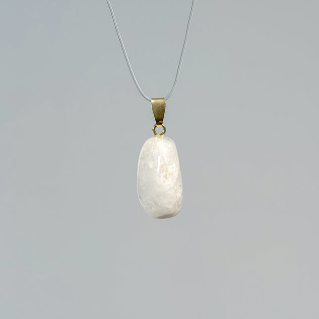 Regenbogen Mondstein Kettenanhänger