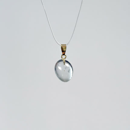 Topas -High Quality- Anhänger - 925 Silber vergoldet