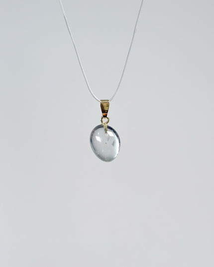 Topas -High Quality- Anhänger - 925 Silber vergoldet