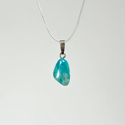 Chrysokoll Anhänger - 925 Silber