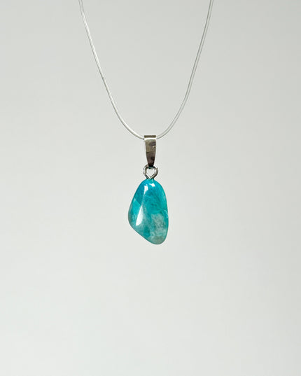 Chrysokoll Anhänger - 925 Silber