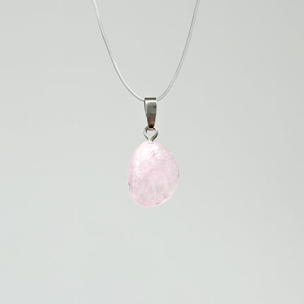 Morganit Anhänger - 925 Silber