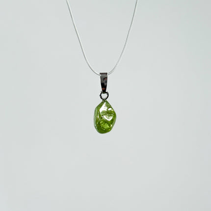 Peridot (Olivin) Anhänger - 925 Silber