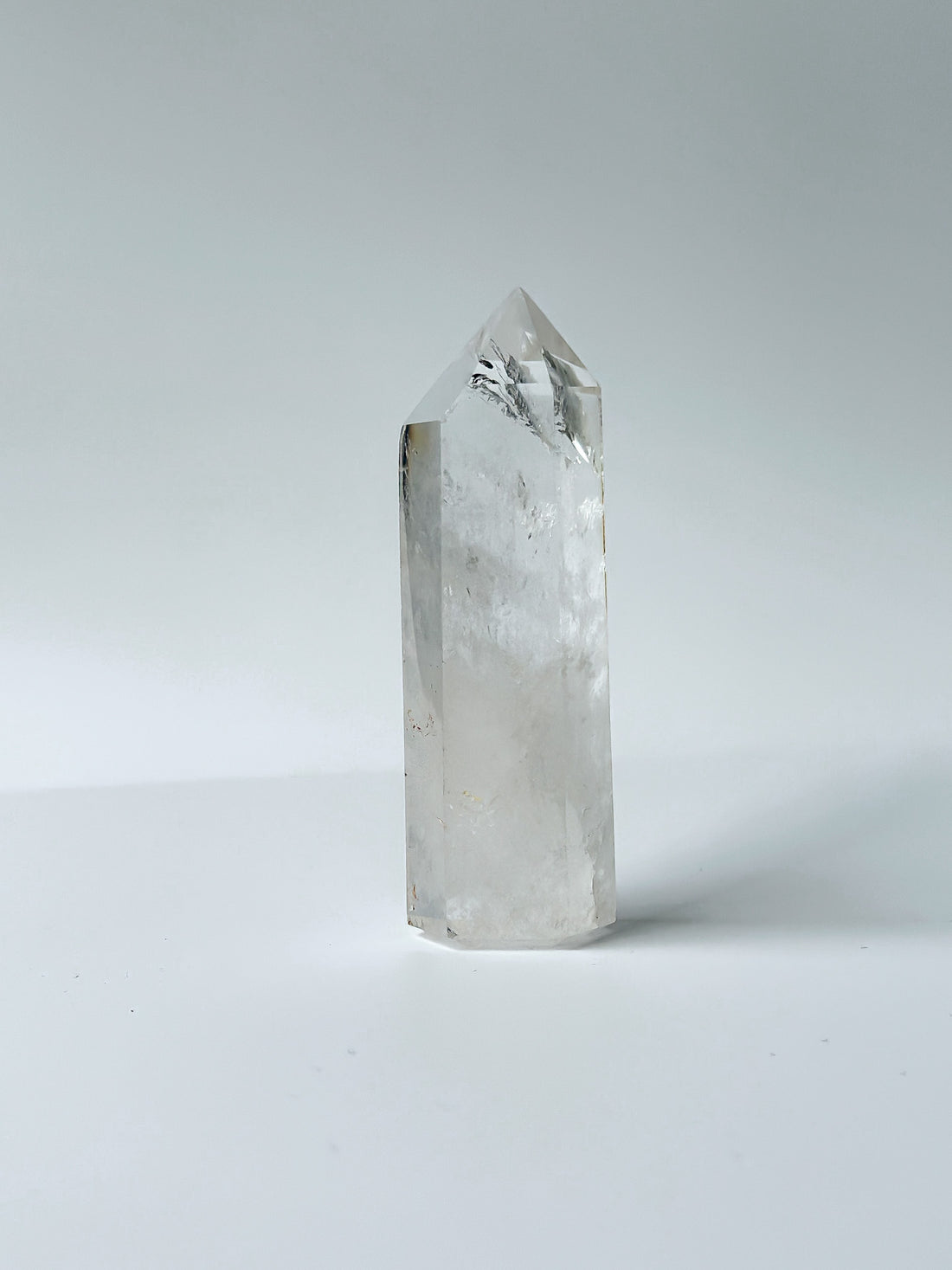 Bergkristall Spitze - 9 cm