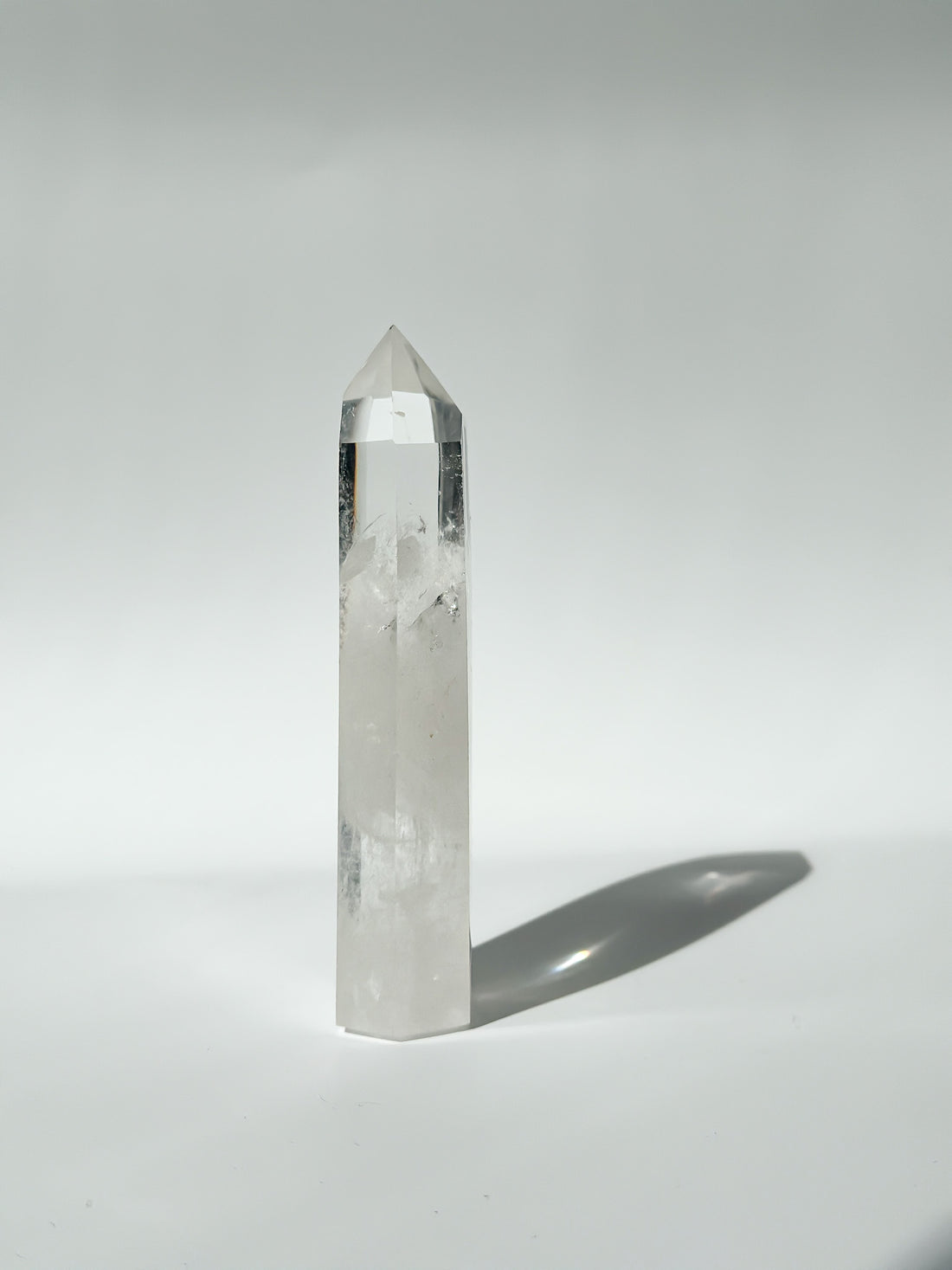 Bergkristall Spitze - 12,5 cm