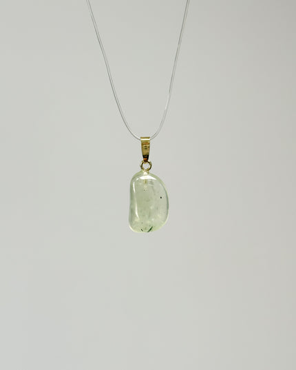 Prehnit Kettenanhänger