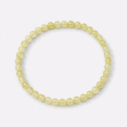 Jade Perlenarmband (4mm Perlen)