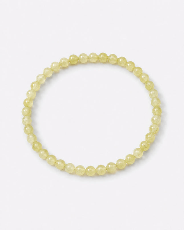 Jade Perlenarmband (4mm Perlen)