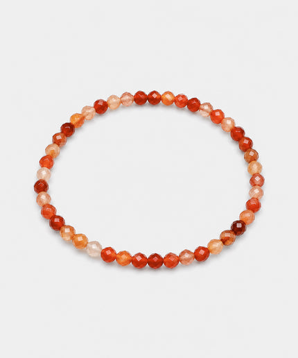 Karneol Armband facettiert
