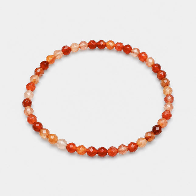 Karneol Armband facettiert