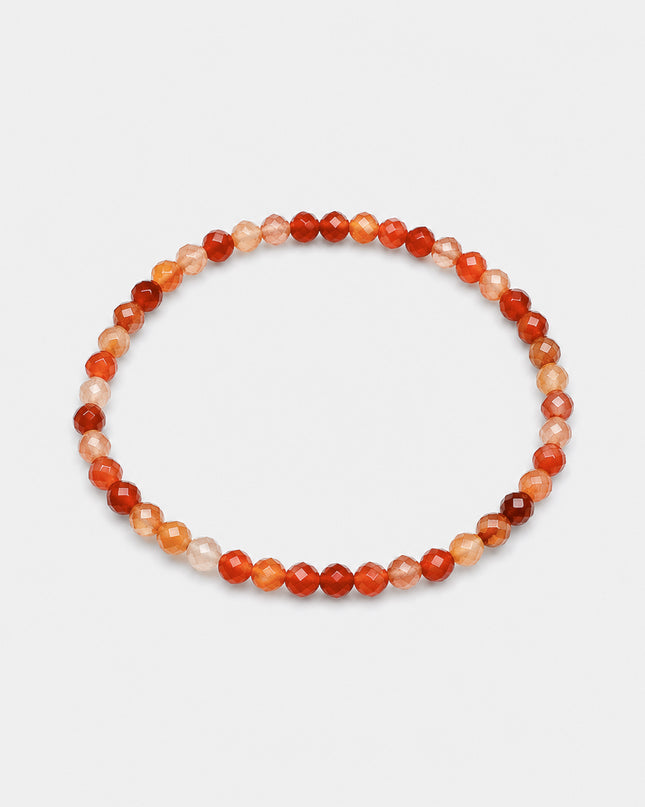 Karneol Armband facettiert