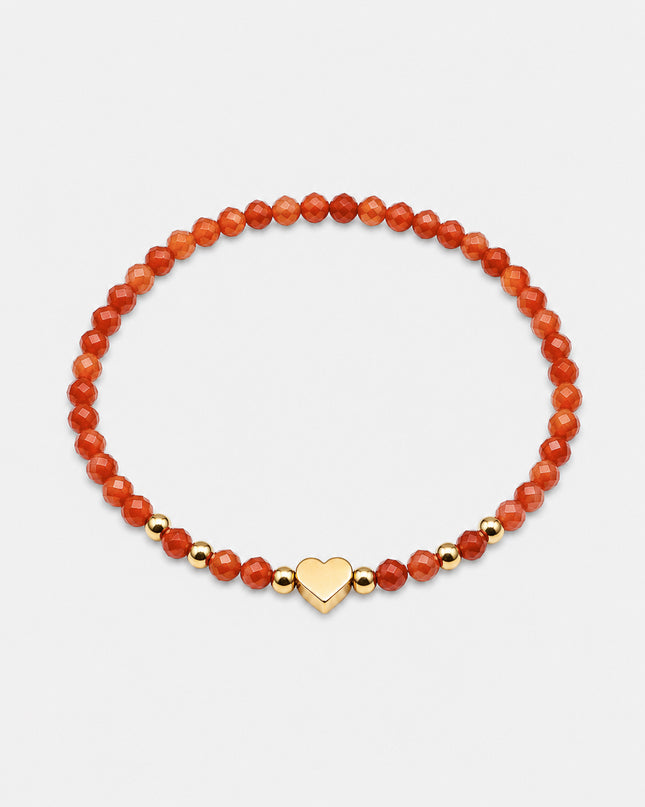 Karneol Armband facettiert