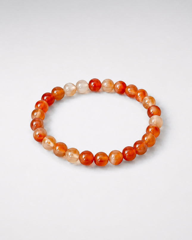 Karneol Perlenarmband (4-8mm Perlen)