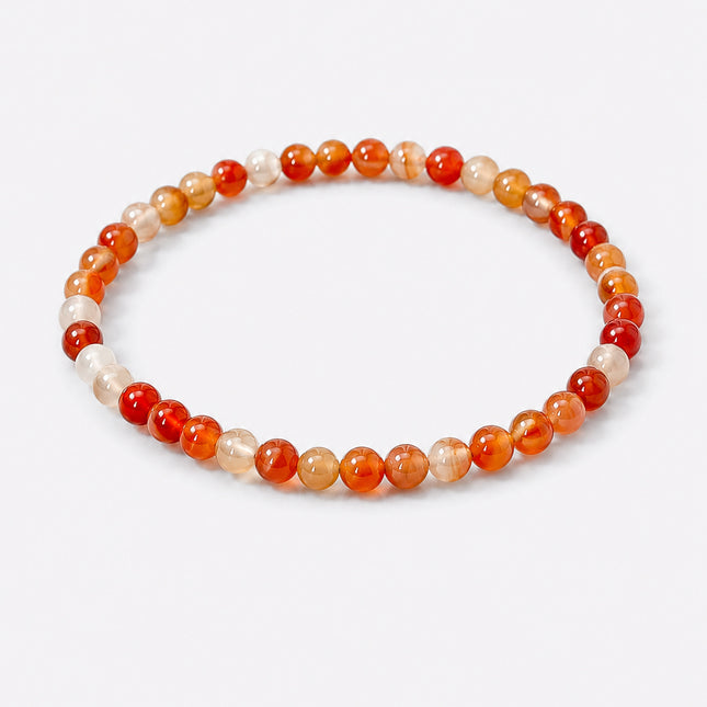 Karneol Perlenarmband (4-8mm Perlen)