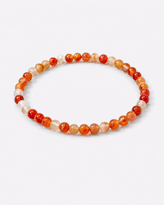Karneol Perlenarmband (4-8mm Perlen)