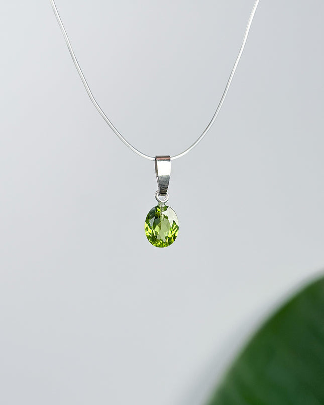 Peridot (Extra Qualität) - 925 silber