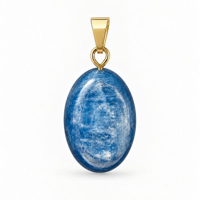 Disthen (Kyanit) Cabochon Kettenanhänger