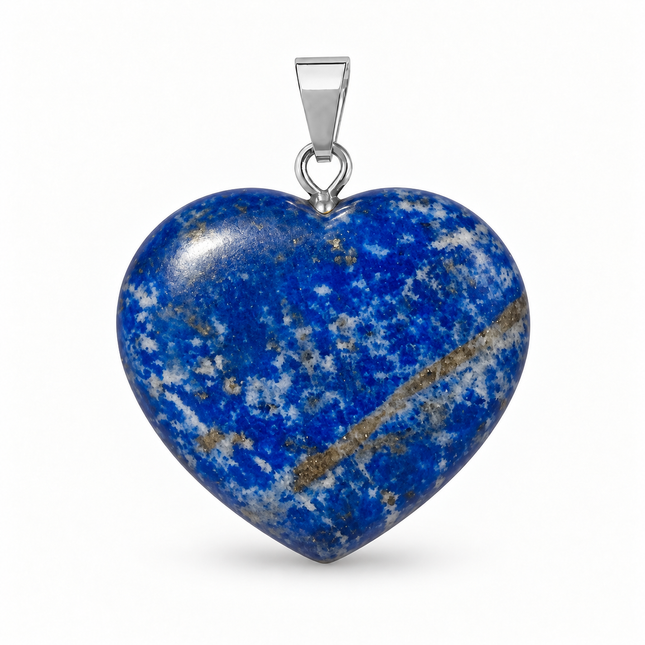 Lapislazuli Herz Kettenanhänger