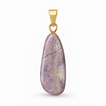 Jade (Lavendel-Jade) Kettenanhänger