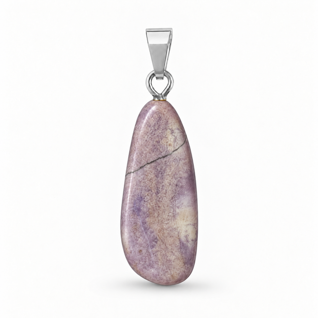 Jade (Lavendel-Jade) Kettenanhänger