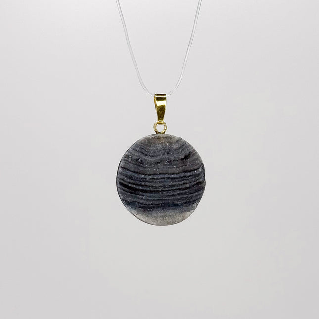 Achat-Rose Kettenanhänger