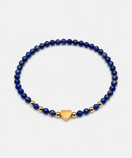 Lapislazuli Armband facettiert