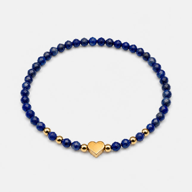 Lapislazuli Armband facettiert