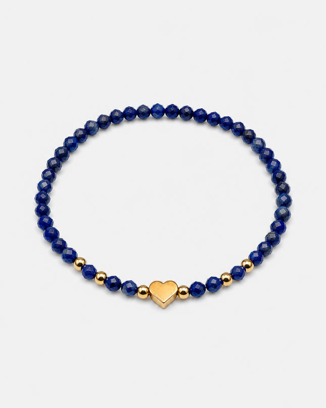 Lapislazuli Armband facettiert