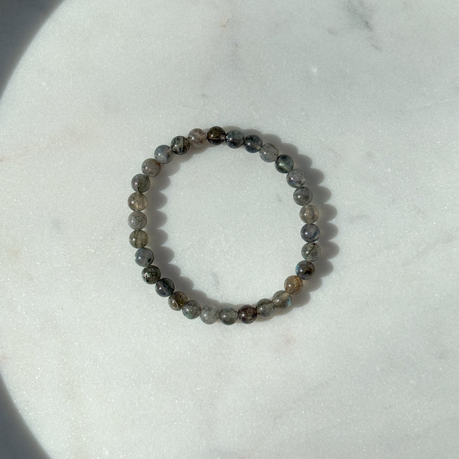 Labradorit Perlenarmband (6mm Perlen)