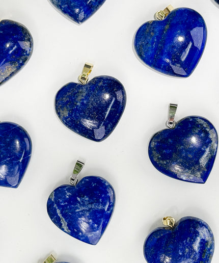 Lapislazuli Herz Kettenanhänger