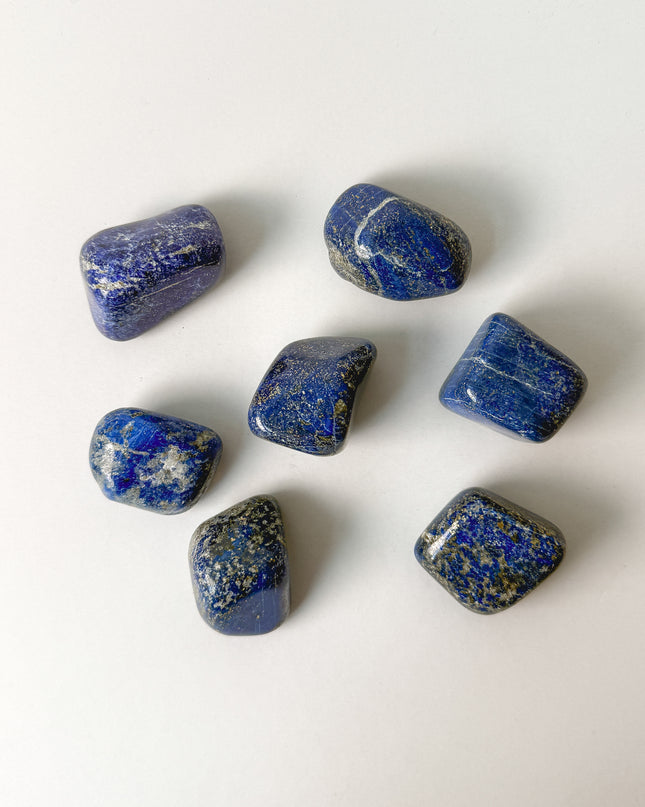 Lapislazuli Trommelstein