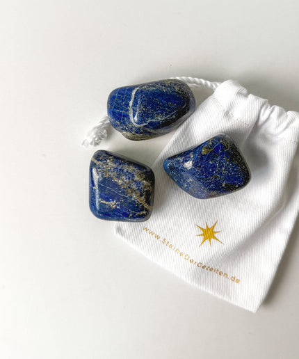Lapislazuli Trommelstein