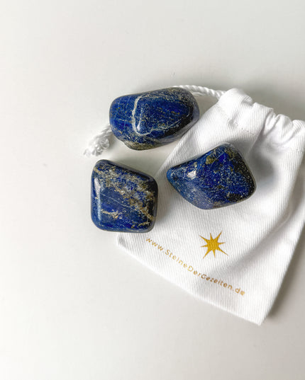 Lapislazuli Trommelstein