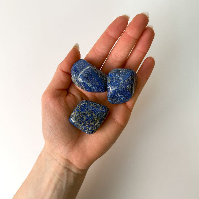 Lapislazuli Trommelstein