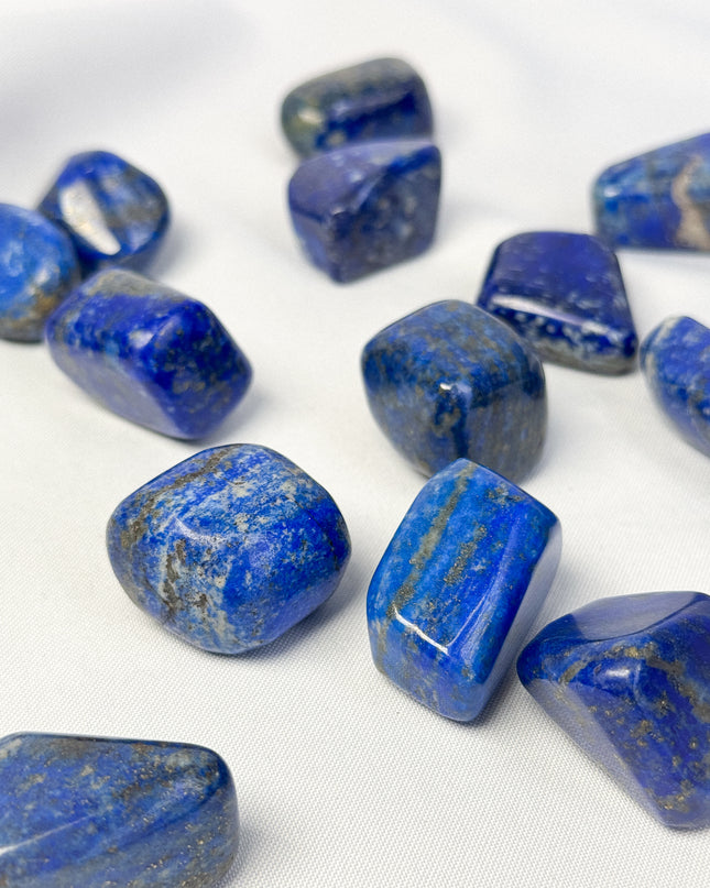 Lapislazuli Trommelstein