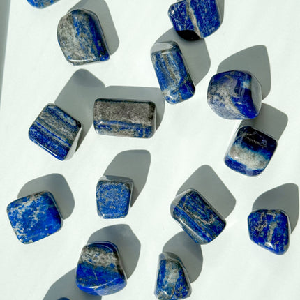 Lapislazuli Trommelstein