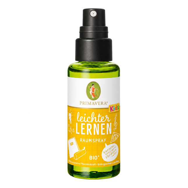 Leichter lernen Raumspray bio von Primavera, 50 ml