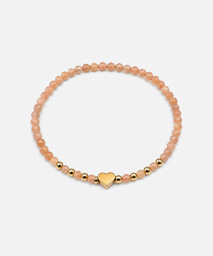 Mondstein Armband facettiert