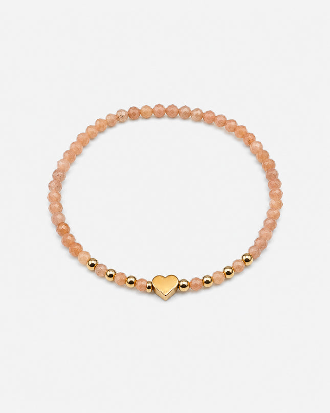 Mondstein Armband facettiert