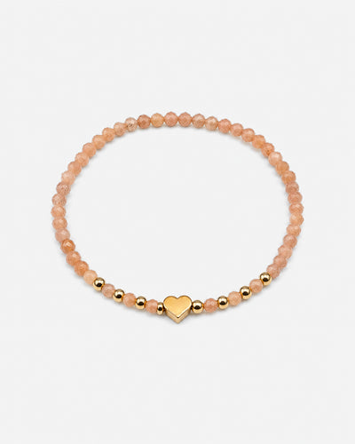 Mondstein Armband facettiert