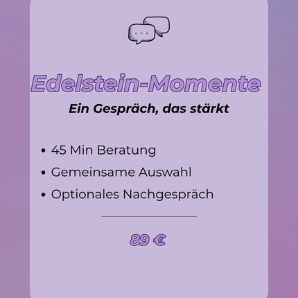 Edelsteinberatung – persönlich & individuell