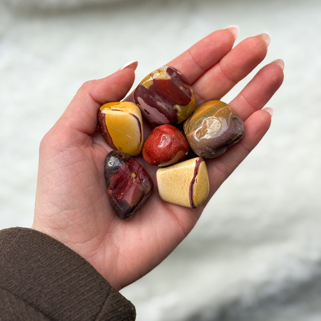 Mookait Trommelstein