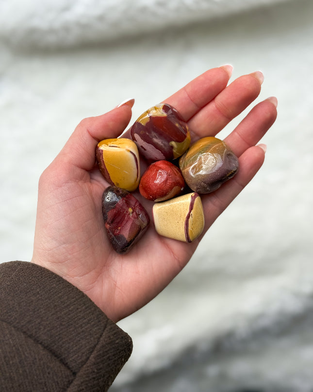 Mookait Trommelstein