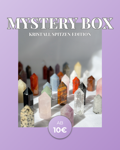Mystery Box Kristalle 100-1000g - 35 Arten Rohsteine | Blindbox Für Sammler & Dekoration