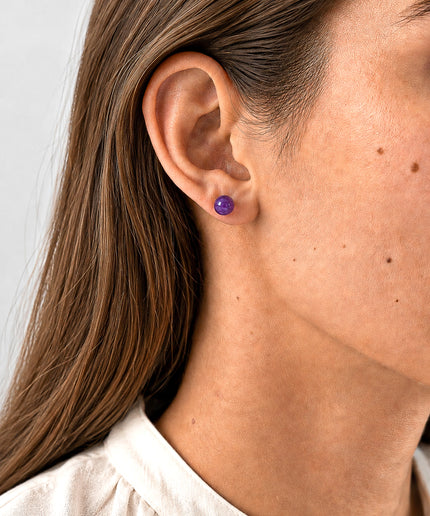 Amethyst Ohrstecker