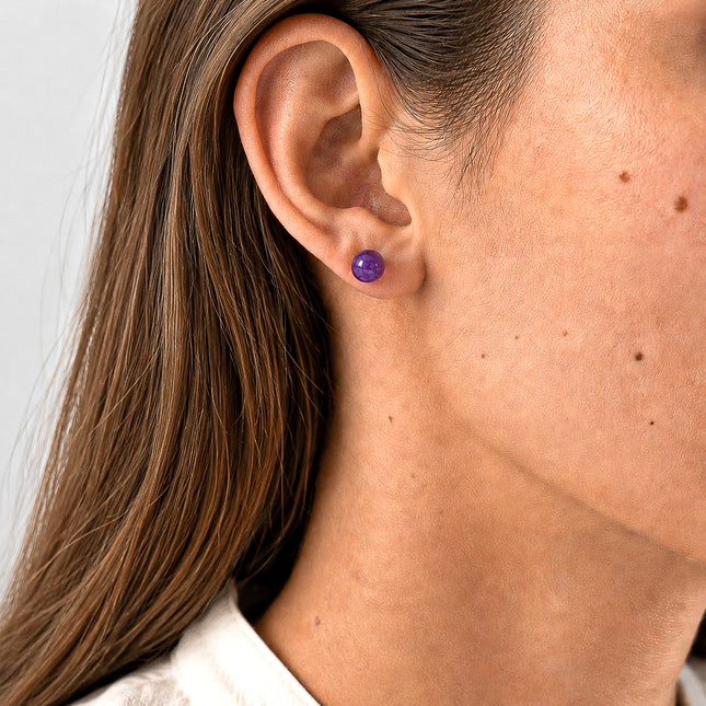 Amethyst Ohrstecker