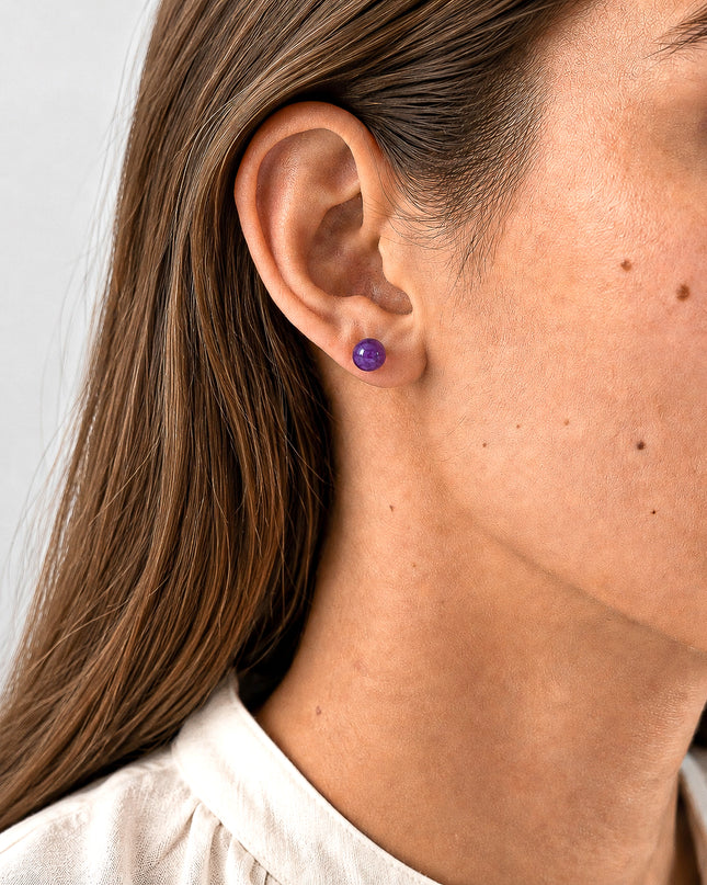 Amethyst Ohrstecker