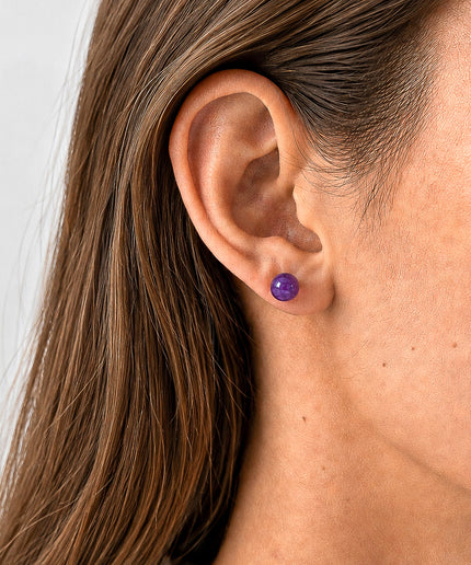 Amethyst Ohrstecker