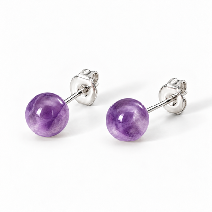 Amethyst Ohrstecker